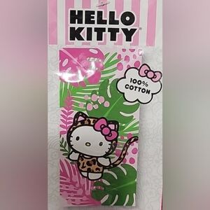 Hello Kitty Beach towel. 28 x 58 in. NWT. 100 % cotton